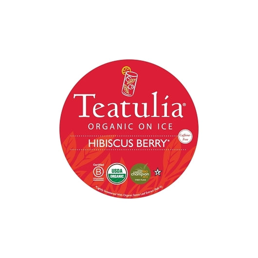 Teatulia Organic Teas HIBISCUS BERRY ICED TEA 24 COUNT, 1 x 24 ct Case - DOT product image 5