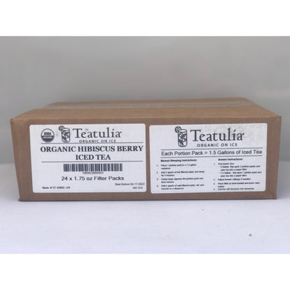 Teatulia Organic Teas HIBISCUS BERRY ICED TEA 24 COUNT, 1 x 24 ct Case - DOT product image 8