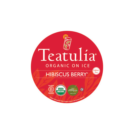 Teatulia Organic Teas HIBISCUS BERRY ICED TEA 24 COUNT, 1 x 24 ct Case - DOT product image 4
