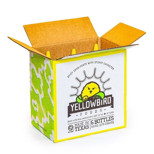 Yellowbird Foods SERRANO Hot SAUCE, 6 x 9.8 oz Case - DOT product image 7