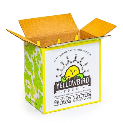 Yellowbird Foods SERRANO Hot SAUCE, 6 x 9.8 oz Case - DOT product image 7