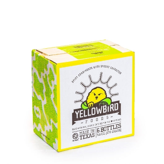 Yellowbird Foods SERRANO Hot SAUCE, 6 x 9.8 oz Case - DOT product image 4