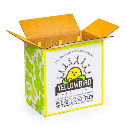 Yellowbird Foods SERRANO Hot SAUCE, 6 x 9.8 oz Case - DOT product image 5