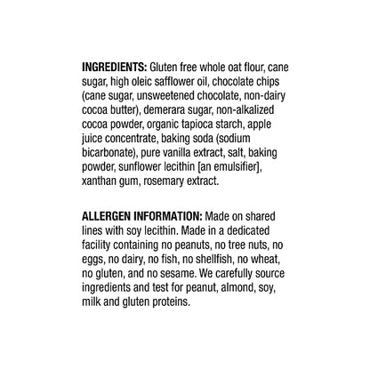 Homefree Gluten-Free Mini Cookies Double Chocolate Chip, 10 x 0.95 oz Case - DOT product image 8