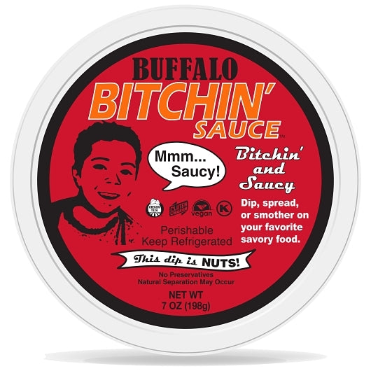 Bitchin' Sauce Organic Buffalo Sauce, 6 x 7 oz Case - Condiments & Sauces
