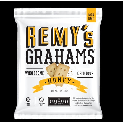 Remys Nut Free HONEY GRAHAM, 192 x 1 oz Case - DOT product image 2