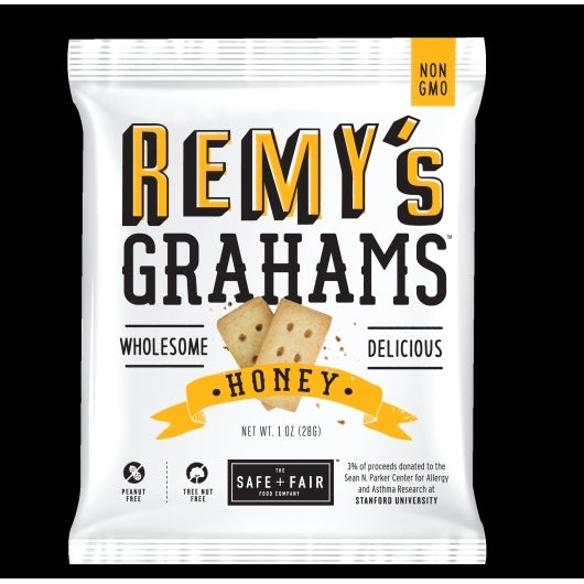 Remys Nut Free HONEY GRAHAM, 192 x 1 oz Case - DOT product image 2