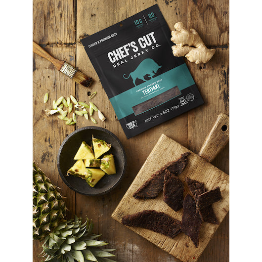 Chef'S Cut Asian Smoked Beef Teriyaki Asian, 8 x 2.5 oz Case - DOT product image 3