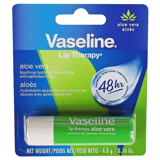 Vaseline Aloe Fresh Lip Therapy, 24 x 0.16 oz Case - Health & Personal Care