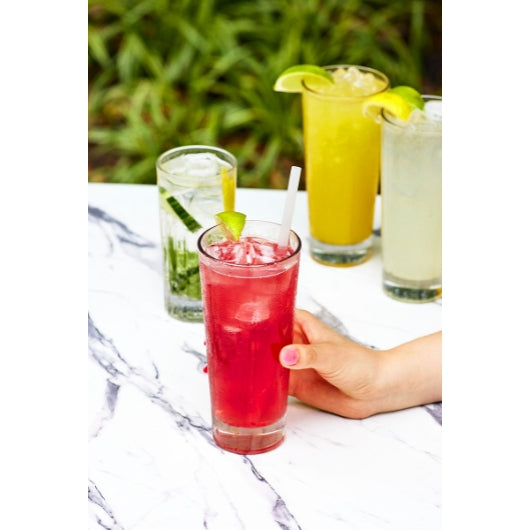 StrawFish 7.75" Jumbo Straw Unwrapped Natural Biodegradable, 10 x 500 ct Case - Straws & Stirrers - image 2
