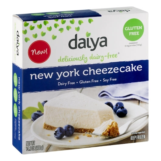 Daiya Vegan Dairy-Free; Gluten -Free; Soy-Free New York Style Cheesecake, 8 x 14.1 oz Case - DOT product image 2