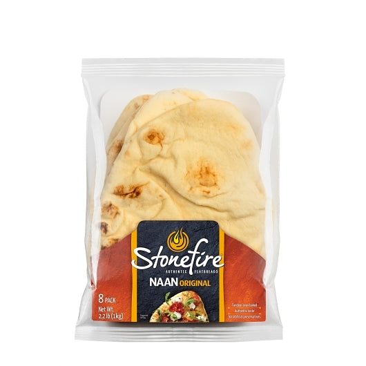 Stonefire Teardrop Original Naan Crust, 6 x 8 PC Case - Breads, Rolls & Buns