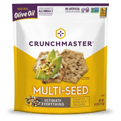 Crunchmaster Multi-Seed Ultimate Everything, 12 x 4 oz Case - Crackers & Grahams