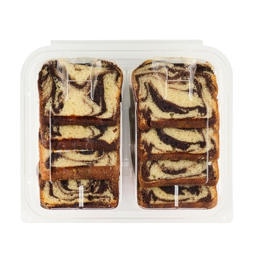 Simple Joys Bakery ICED MARBLE Sliced CAKE, 10 x 14 oz Case - DOT product image 4