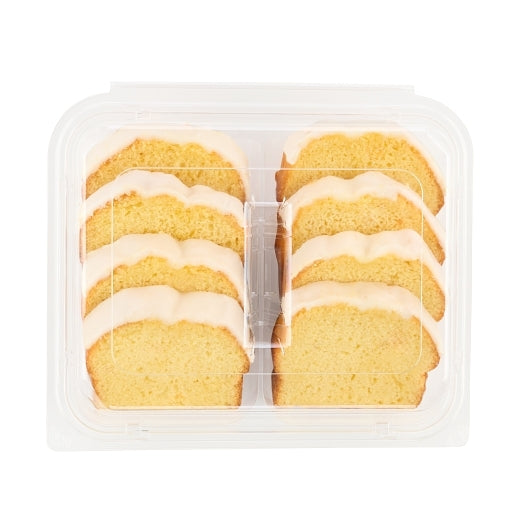 Simple Joys Bakery Sliced & ICED LEMON CAKE, 10 x 14 oz Case - DOT product image 4