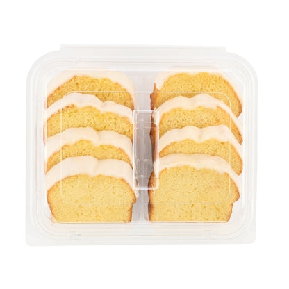 Simple Joys Bakery Sliced & ICED LEMON CAKE, 10 x 14 oz Case - DOT product image 4