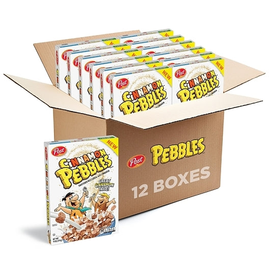 Pebbles Cinnamon, 12 x 11 oz Case - Breakfast Foods - image 2