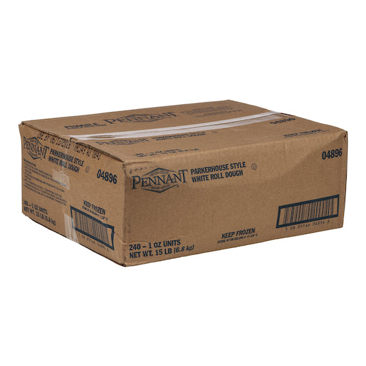 Pennant Parkerhouse Style White Roll Dough, 1 x 240 x 1 oz Case - DOT product image 6