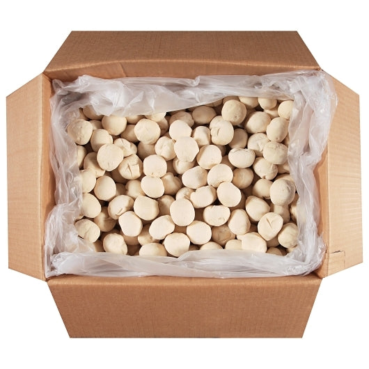 Pennant Parkerhouse Style White Roll Dough, 1 x 240 x 1 oz Case - Breads, Rolls & Buns