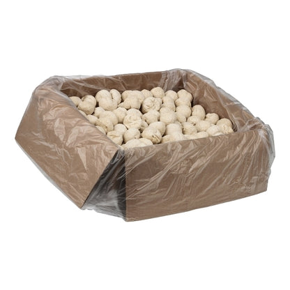 Pennant Parkerhouse Wheat Roll Bread Basket, 1 x 240 x 1.25 oz Case - DOT product image 6