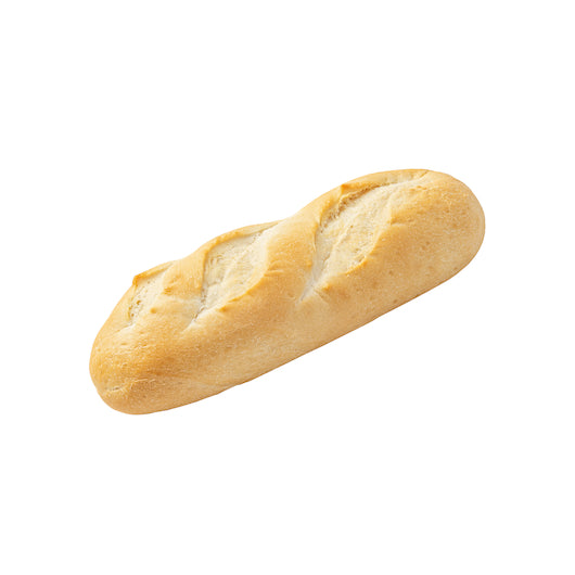 Signature French Bread 7.5 Inch Signature Breads Non-GMO Unsliced Long French Hoagie Roll, 72 x 3.25 oz Case - Breads