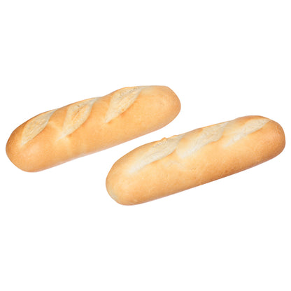 Signature French Bread 7.5 Inch Signature Breads Non-GMO Unsliced Long French Hoagie Roll, 72 x 3.25 oz Case - DOT product image 2