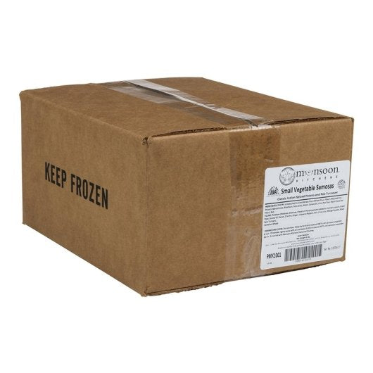 Monsoon Kitchens Small Vegetable Samosas, 2 x 4 lb Case - DOT product image 8