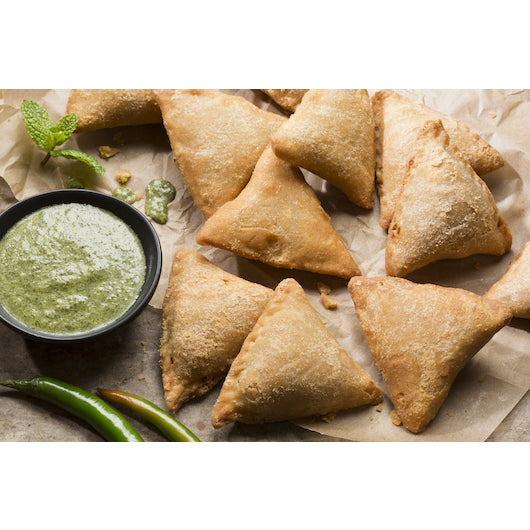 Monsoon Kitchens Large Vegetable Samosas, 2 x 4 lb Case - DOT product image 8