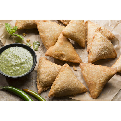 Monsoon Kitchens Large Vegetable Samosas, 2 x 4 lb Case - DOT product image 8