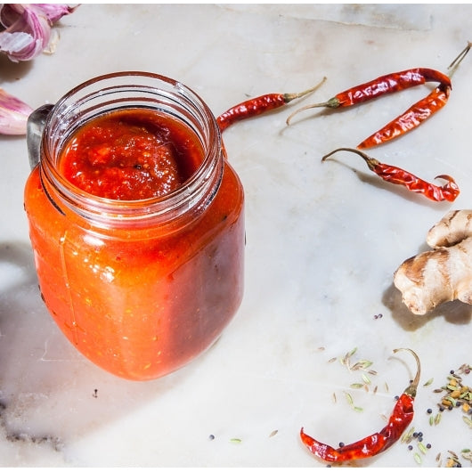 Monsoon Kitchens Tomato Chutney, 4 x 2 lb Case - DOT product image 2