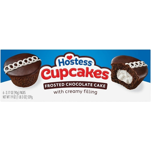 Hostess Single Serve Chocolate Snack Cupcake, 6 x 6 x 3.17 oz Case - DOT product image 4