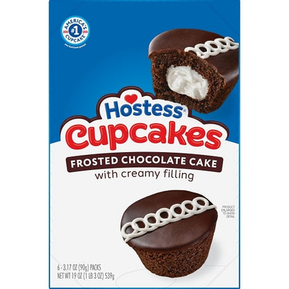 Hostess Single Serve Chocolate Snack Cupcake, 6 x 6 x 3.17 oz Case - DOT product image 7