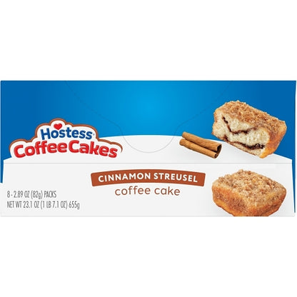 Hostess Single Serve Coffee Cake Snack, 6 x 8 x 2.89 oz Case - DOT product image 2