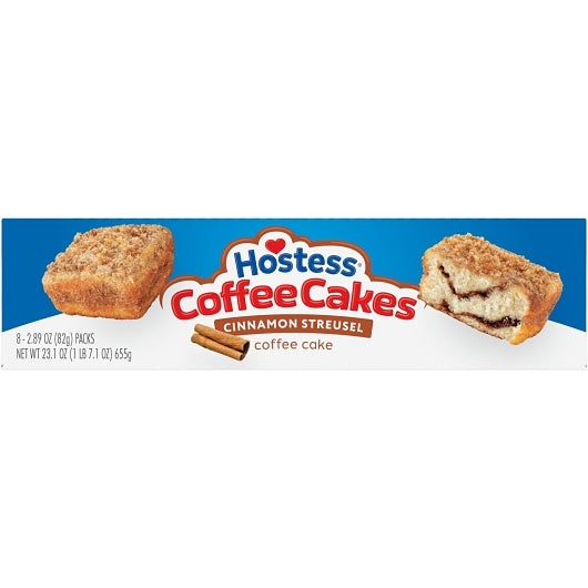 Hostess Single Serve Coffee Cake Snack, 6 x 8 x 2.89 oz Case - DOT product image 4