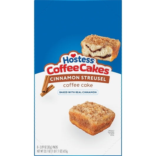 Hostess Single Serve Coffee Cake Snack, 6 x 8 x 2.89 oz Case - DOT product image 7