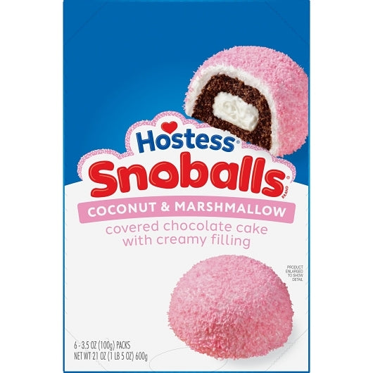 Hostess Single Serve SnoBall Snack, 6 x 6 x 3.5 oz Case - DOT product image 7