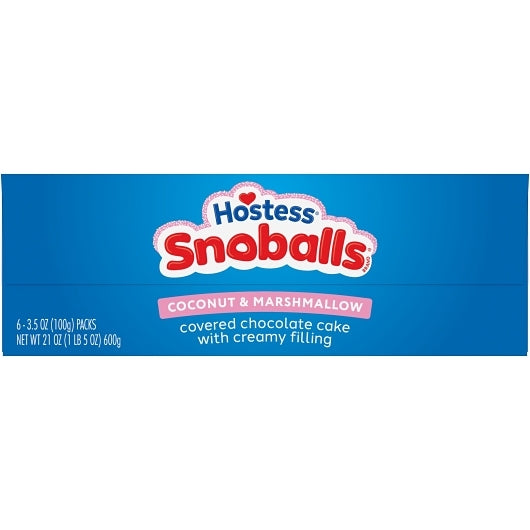 Hostess Single Serve SnoBall Snack, 6 x 6 x 3.5 oz Case - DOT product image 6