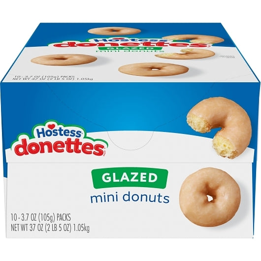 Hostess Mini Glazed Donuts, 6 x 10 x 3.7 oz Case - DOT product image 2
