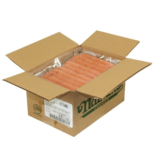 Nathans Famous 6:1 6 Inch Skinless Beef Frank, 1 x 60 each Case - DOT product image 2