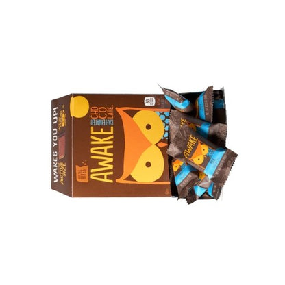 Awake Caffeinated Chocolate Changemaker Chocolate Bites Milk Chocolate, 6 x 50 x 0.48 oz Case - DOT product image 2