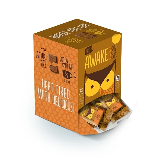 Awake Chocolate Caffeinated Chocolate Bites Caramel, 6 x 50 x 0.48 oz Case - DOT product image 4