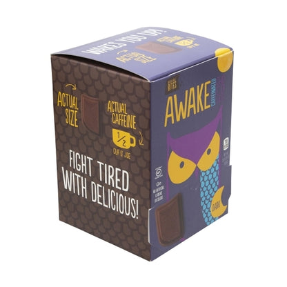 Awake Chocolate Caffeinated Chocolate Bites Singles Dark, 300 x 50 x 0.48 oz Case - DOT product image 2