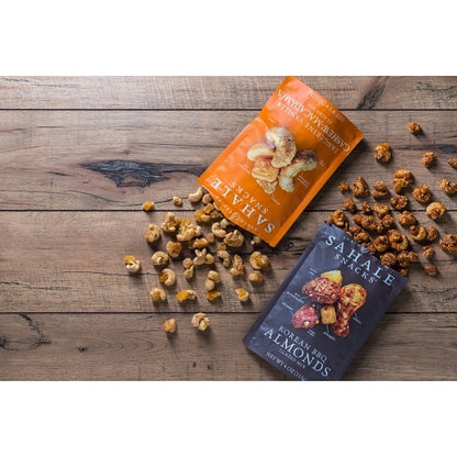 Sahale Cashew Tangerine Vanilla Macadamia Glazed, 18 x 1.5 oz Case - GS1 product shown out of package