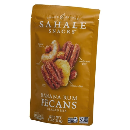 Sahale PECANS BANANA RUMAMI GLAZED MIX, 6 x 4 oz Case - DOT product image 7