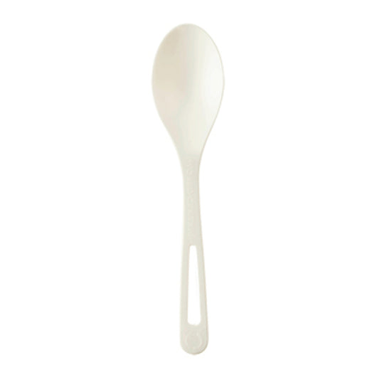 World Centric Tpla Compostable Corn Starch Spoon, 20 x 50 each Case - Pantry Ingredients