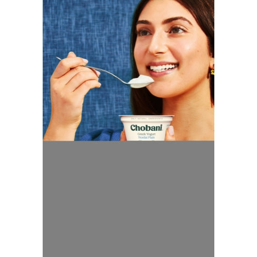 Chobani Plain Non Fat Greek Yogurt Greek Yogurt, 12 x 5.3 oz Case - DOT product image 3