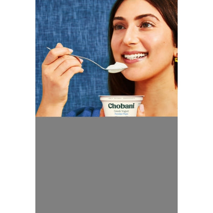 Chobani Plain Non Fat Greek Yogurt Greek Yogurt, 12 x 5.3 oz Case - DOT product image 3