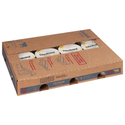 Chobani Vanilla Non Fat Greek Yogurt, 12 x 5.3 oz Case - DOT product image 6