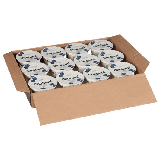 Chobani Non Fat Blueberry Yogurt, 12 x 5.3 oz Case - DOT product image 4