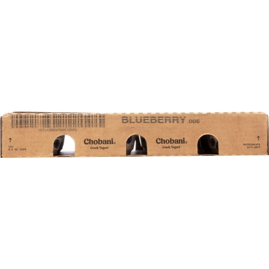 Chobani Non Fat Blueberry Yogurt, 12 x 5.3 oz Case - DOT product image 6